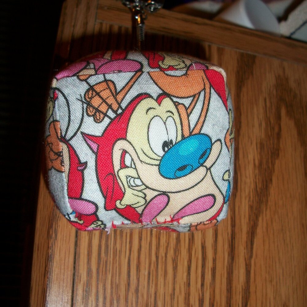 2.5" Ren & Stimpy Keychain-Handmade-Unique!